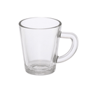 Jogo 6 Canecas de Café Lisa de Vidro 70ml